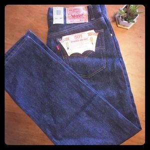 Auth.VINTAGE1987 Levi’s 501s NWT
